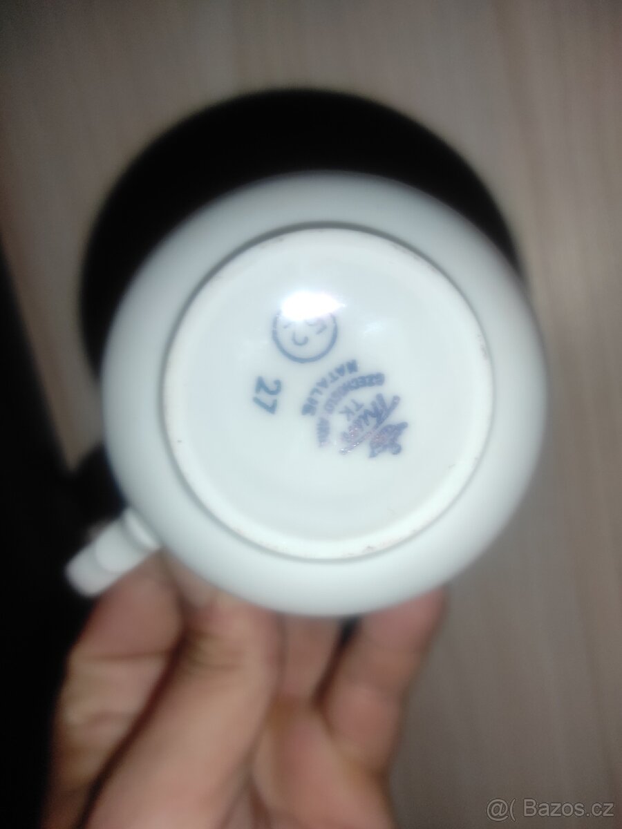 Kávový,čajový servis-Porcelán - 3