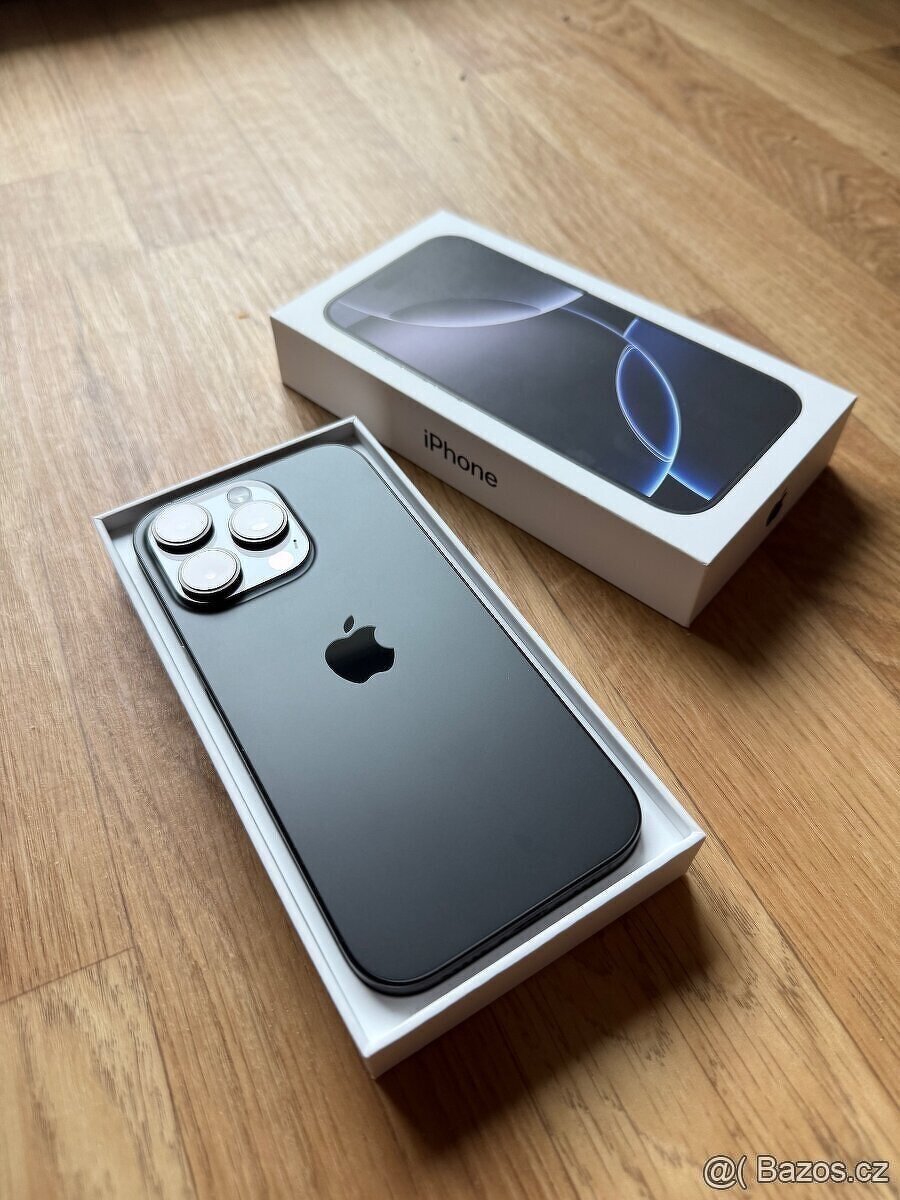 Apple iPhone 16 Pro 128GB černý titan - 3
