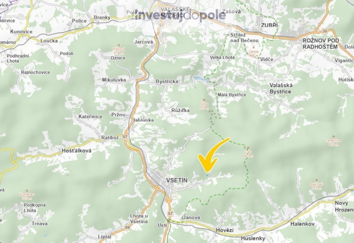 Prodej lesa 11 175 m², Vsetín, ev.č. 2025-06-30-8 - 3