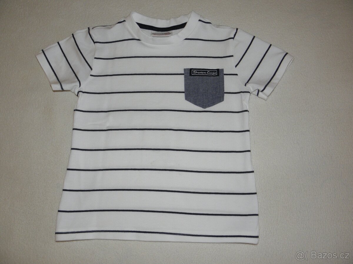 2 chlapecká trička zn. Coccodrillo vel.104/110 - 3