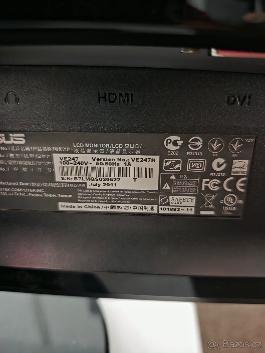 Prodám Asus VE247H - 3