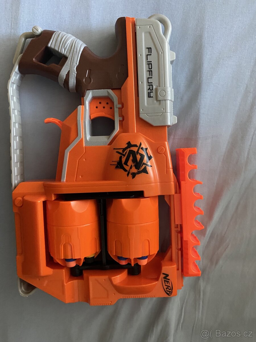 NERF Flipfury - dva zásobníky - top stav - 3
