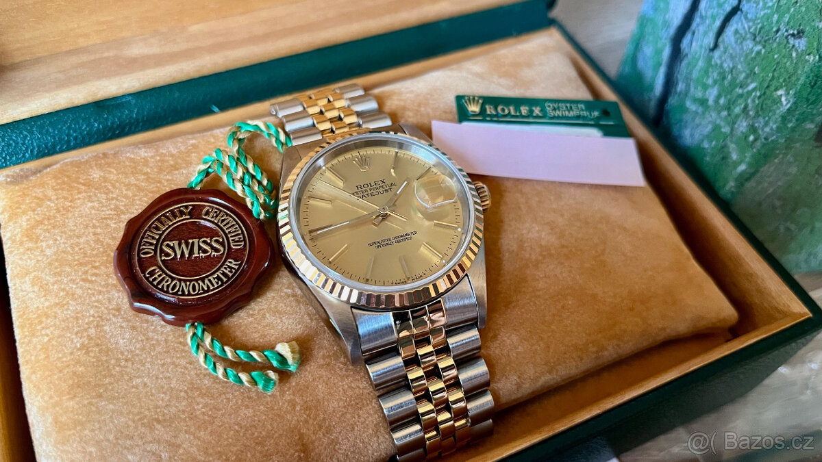🇨🇭 Rolex Datejust Bicolor 16233 FULL SET - 3