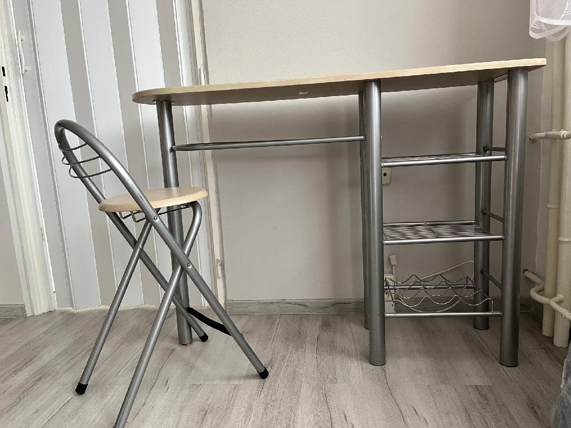barový stolek se 2 židlemi - 3