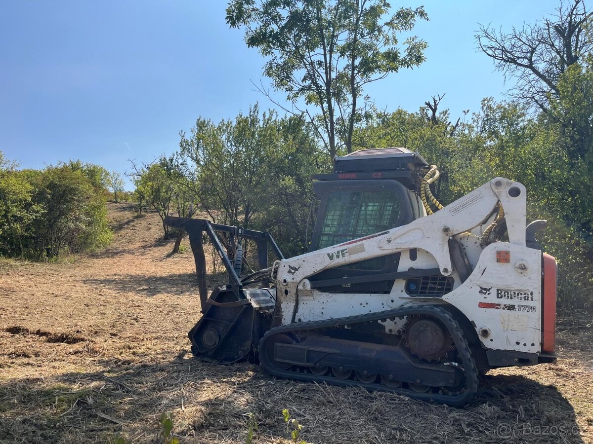 Bobcat T770 lesní fréza - 3