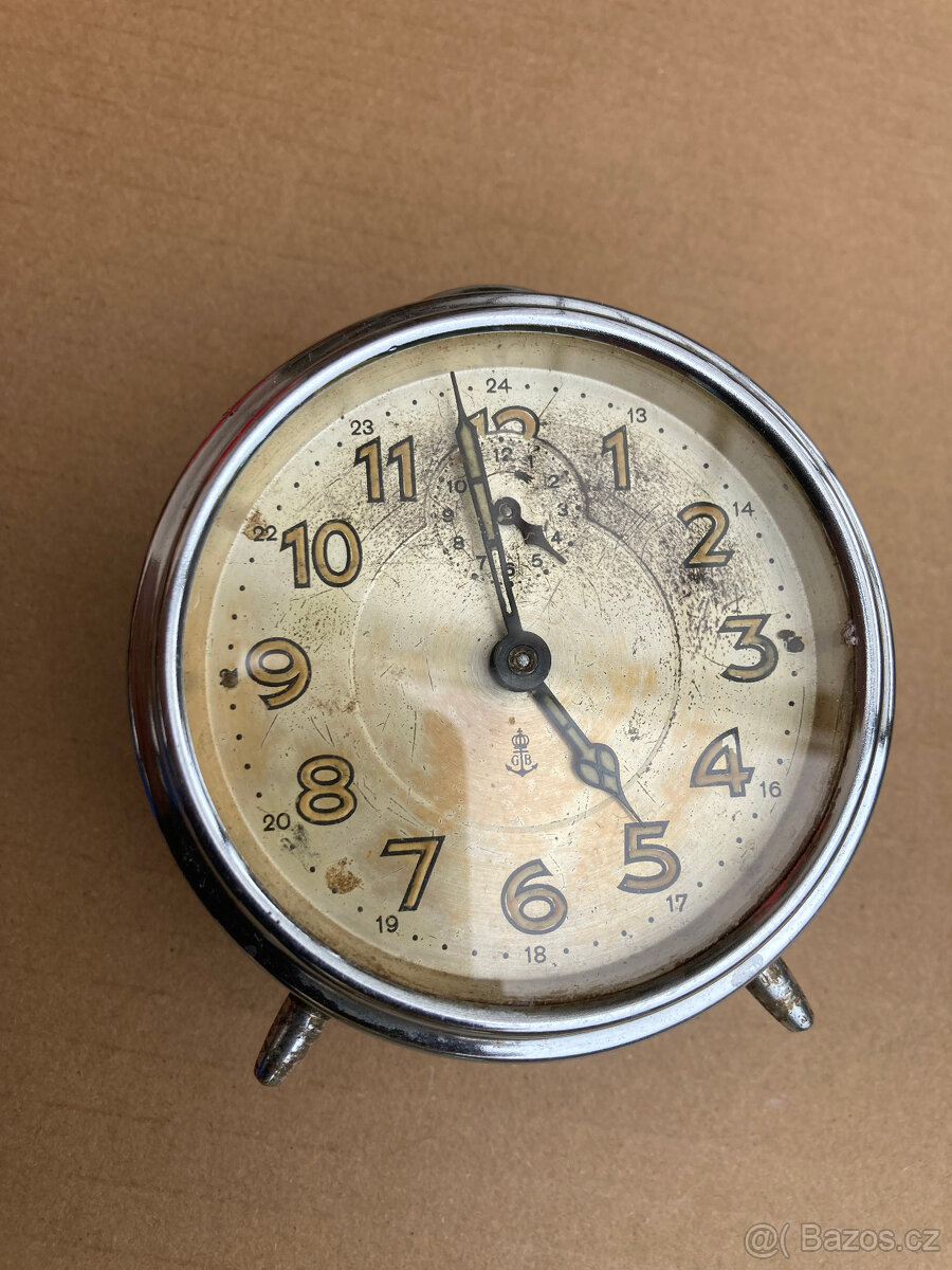 Budík starší Retro 2 kusy za 500 kč - 3