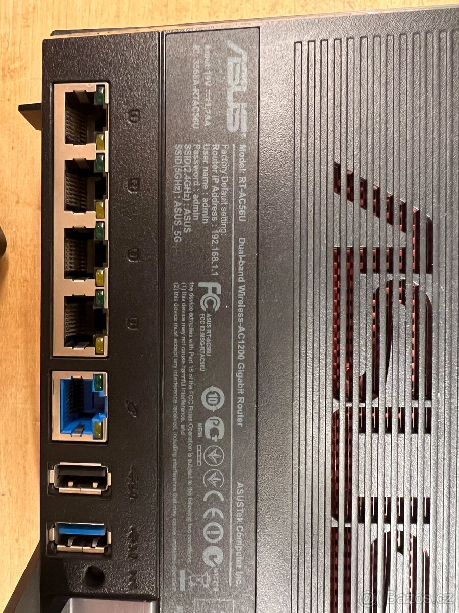 ASUS RT-AC56U - dvoupásmový WiFi router ve skvělém stavu - 3