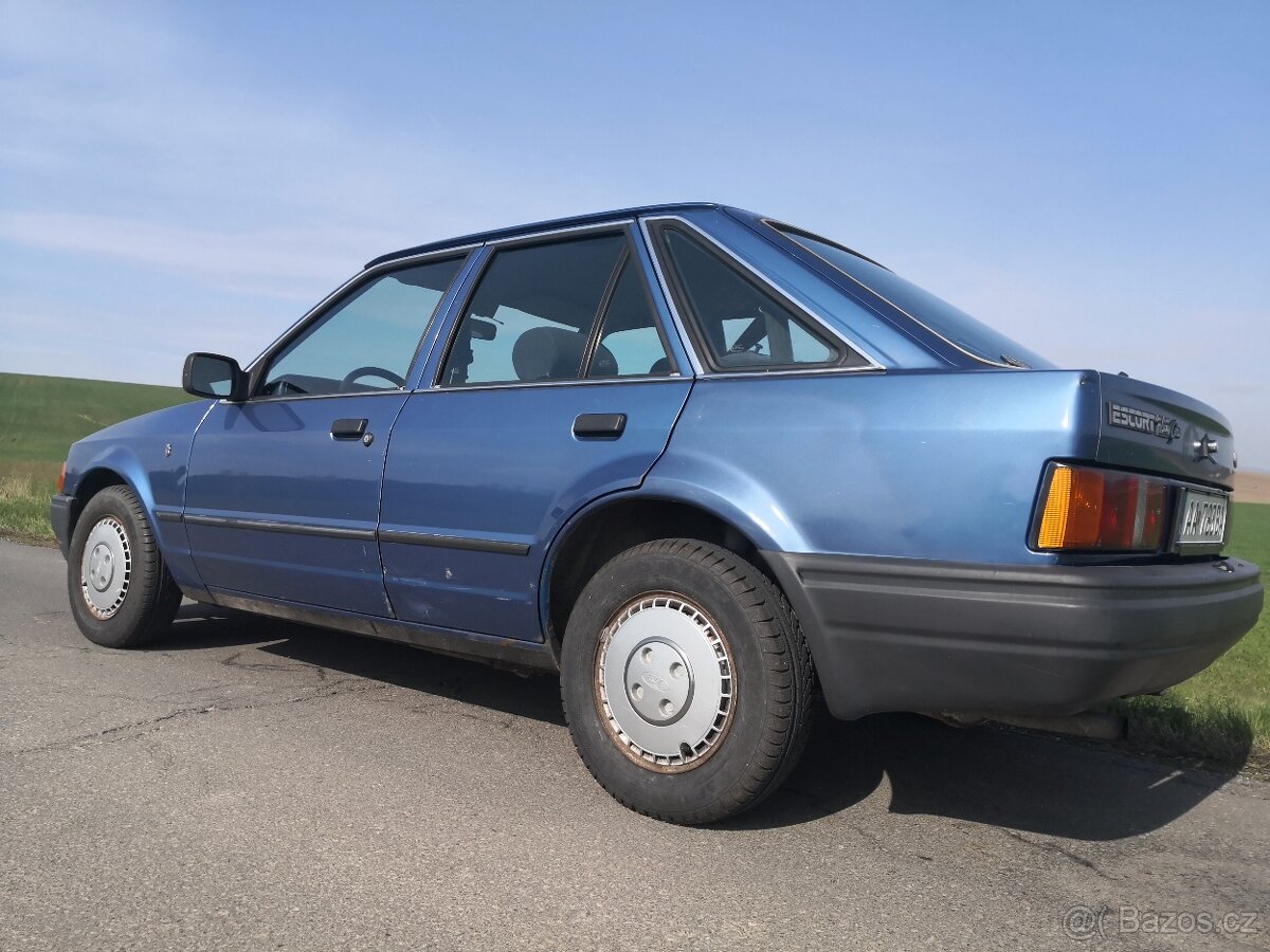 FORD ESCORT 1,4 GHIA, 1987, 98000km, - 3