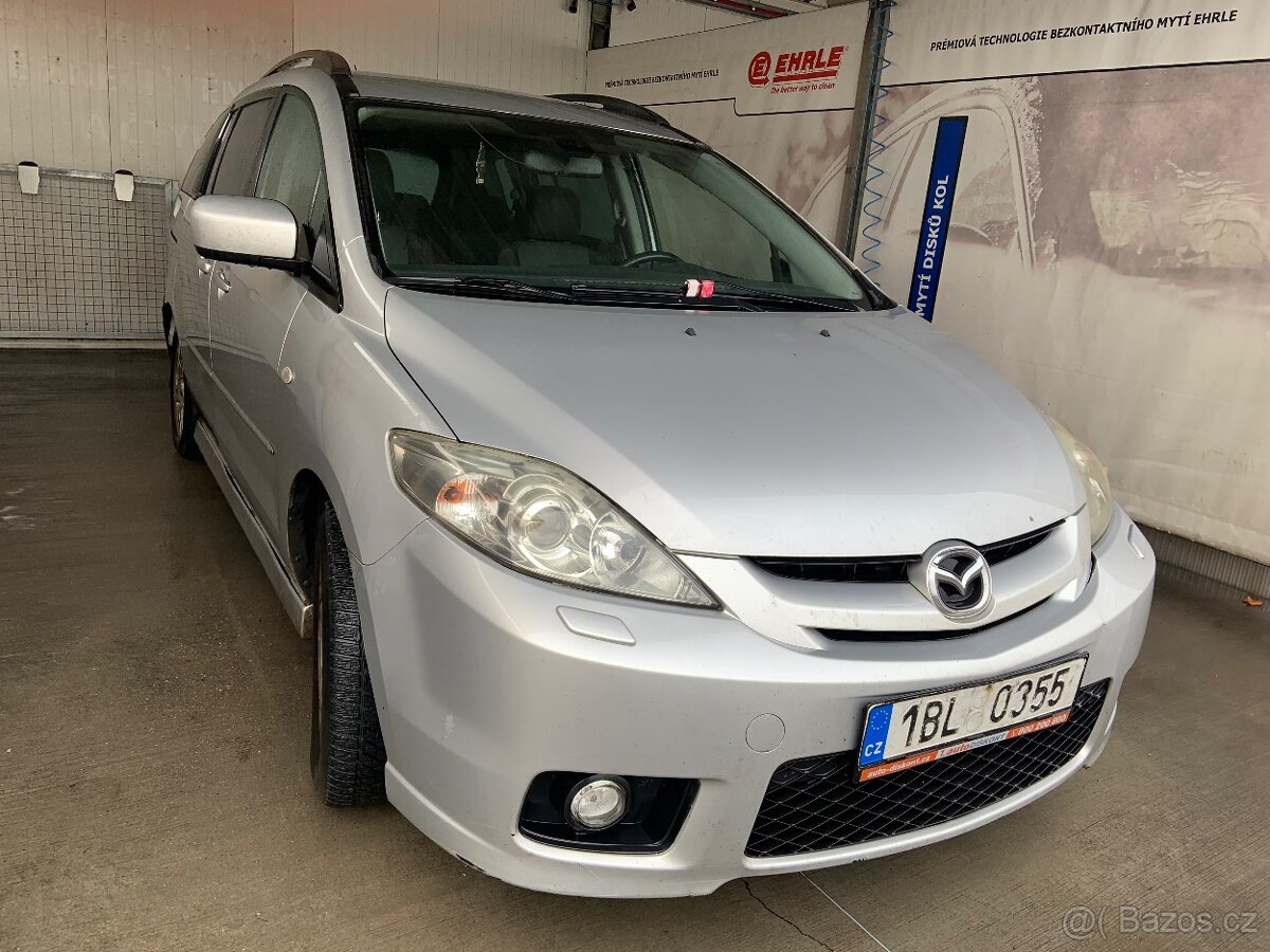 Mazda 5 2.0 diesel. Rok 2007. 105kW, 6kvalt. ALU kola… - 3