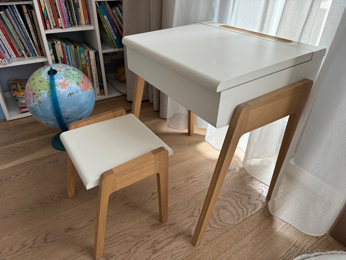 Dětský bílý stoleček a židle Jungle by Jungle - 3