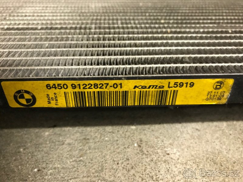 BMW E60 / E61 – CHLADIČ - CHLADIČOVÁ SESTAVA - 3