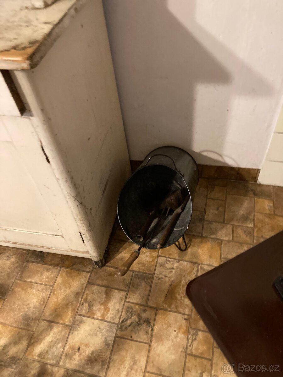 Retro - Litinová kamínka/vařič - 3