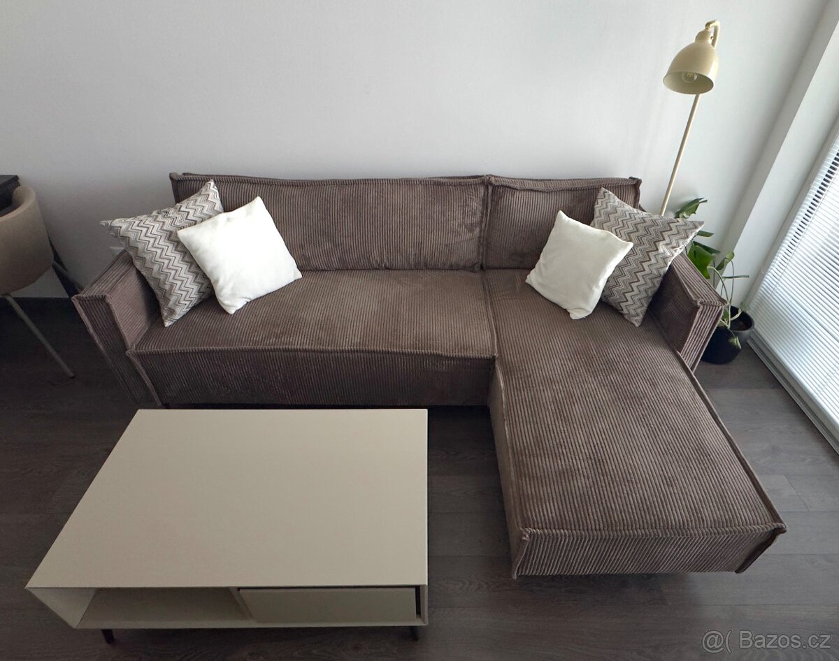 Rohová sedačka (gauč) Sconto - 3