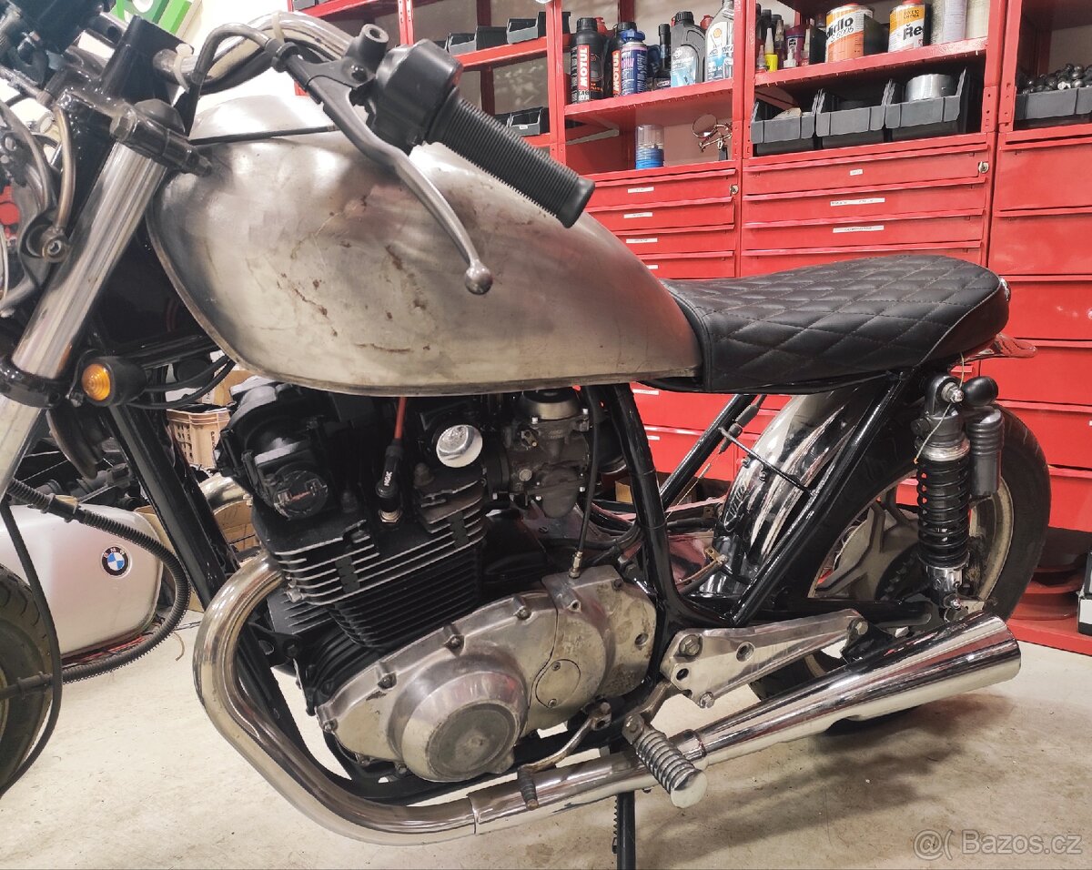 Suzuki GS450 1988 custom na Caferacer k dodělání - 3