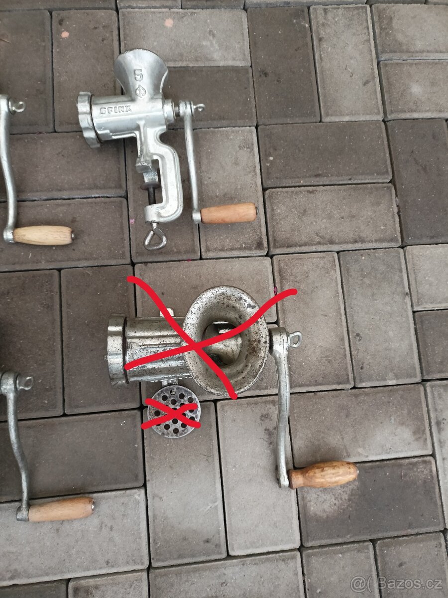 Mlýnek,mlýnek na maso,na odštavnování. - 3