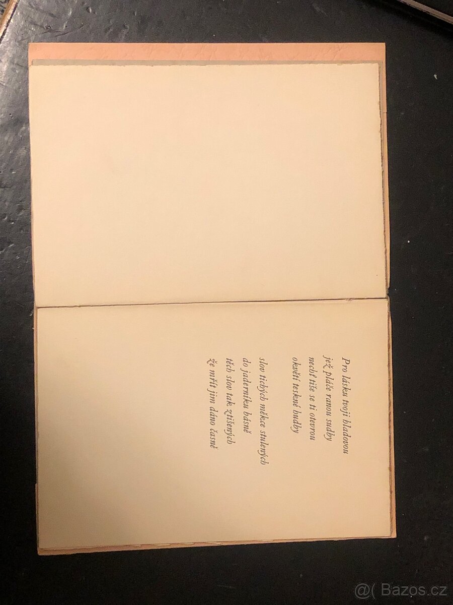 Bibliofilie-F.Halas: Tiše - 3