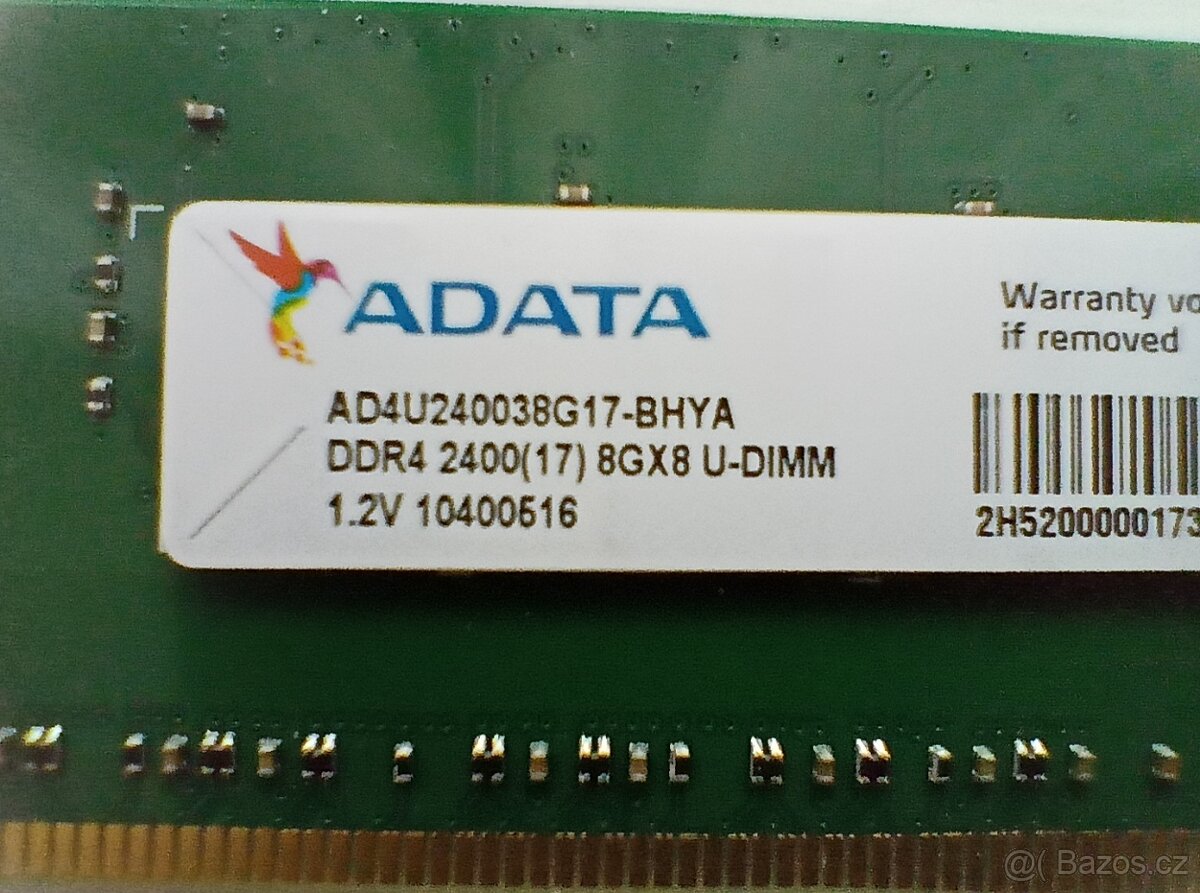 DDR4 16GB ( 2x 8GB ) 2400 MHz - 3