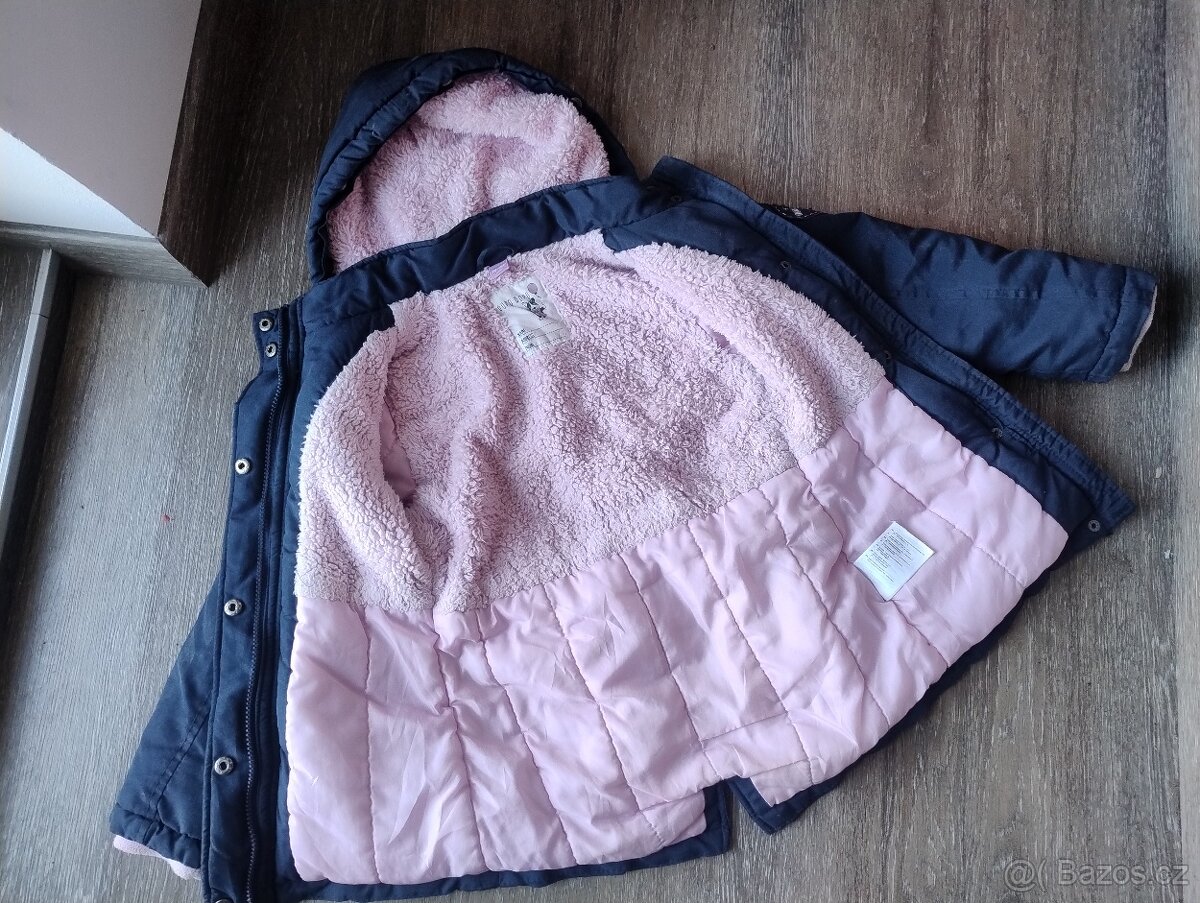 Dívčí podzimní kabátek - vel. 110 - 3