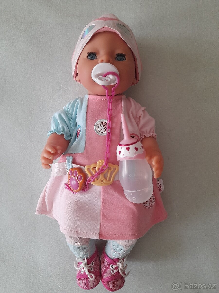 Retro panenky. Panenka Zapf Creation. Kočárek. - 3