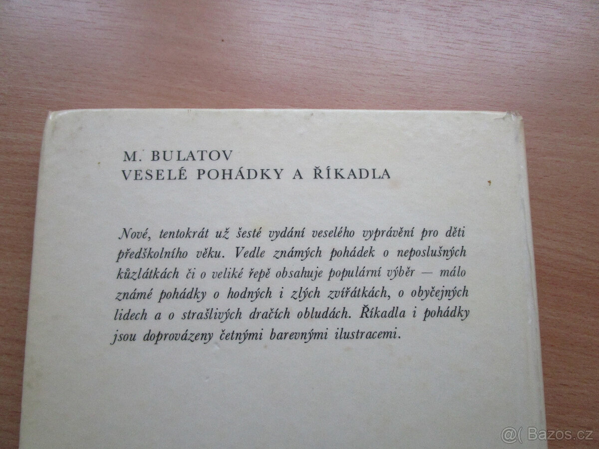 Kniha Veselé pohádky a říkadla. Vydání z roku 1969 - 3