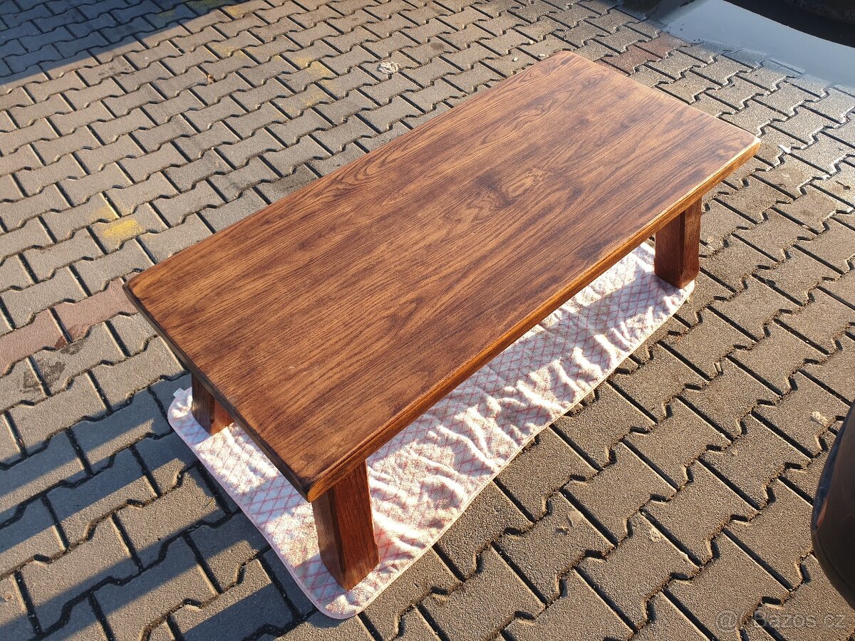 Dubový stolek Holandsko - 3