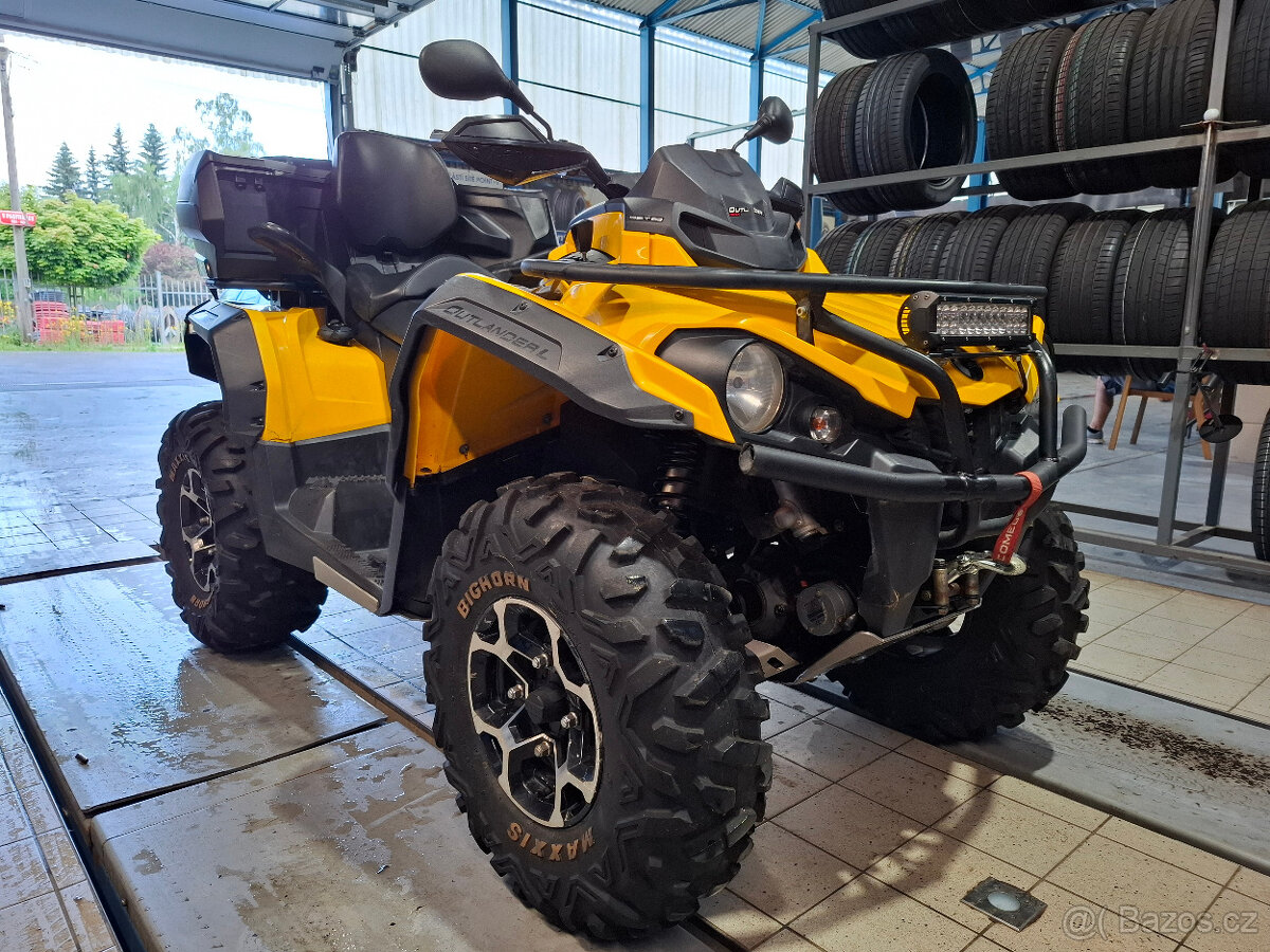 CAN-AM 570L Max - 6800km - 2016 - podvozek FOX - po servisu