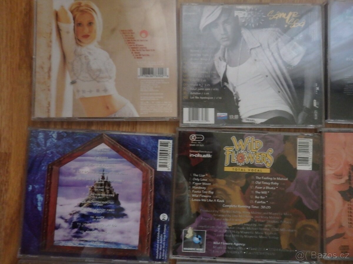 CD - levná sada po 60 Kč/kus - 3