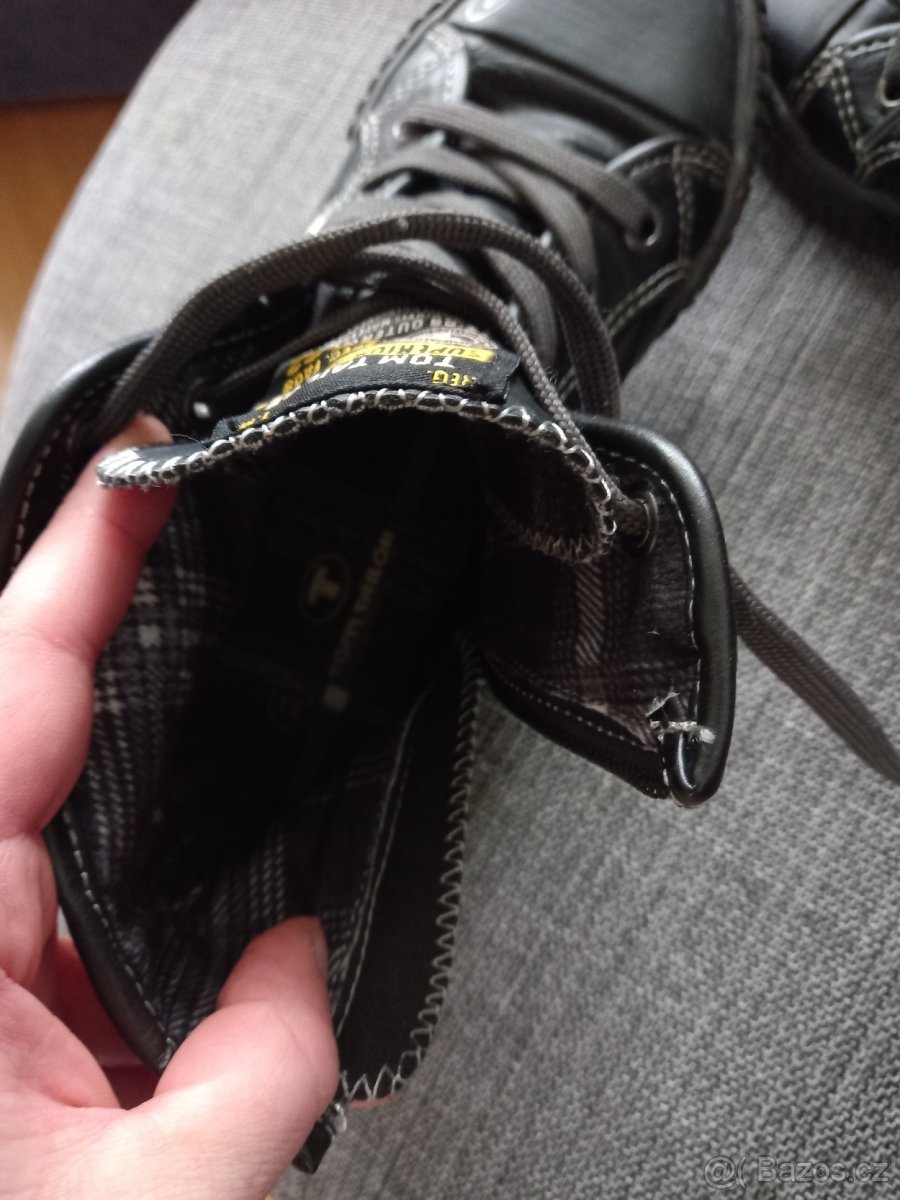 Kotníkové unisex boty vel. 33 Tom Tailor - 3