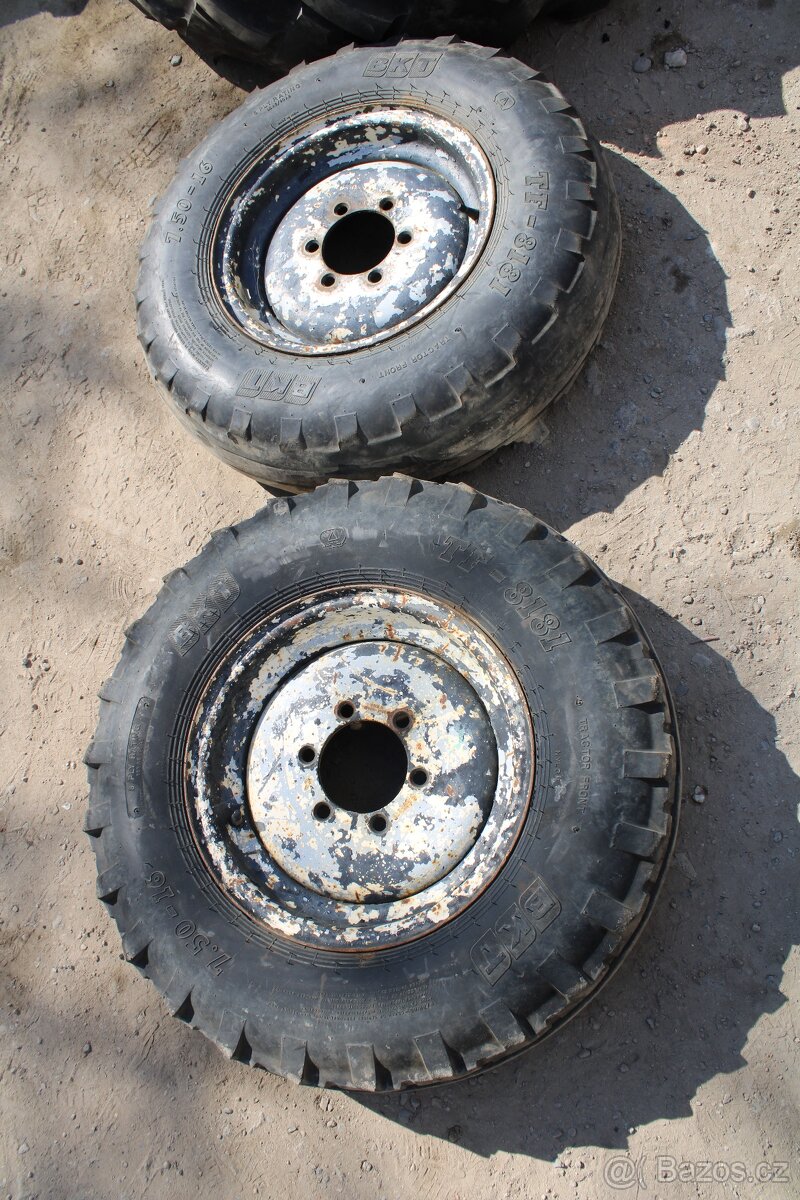 Zetor 7211 7711 kola přední zadní - 3