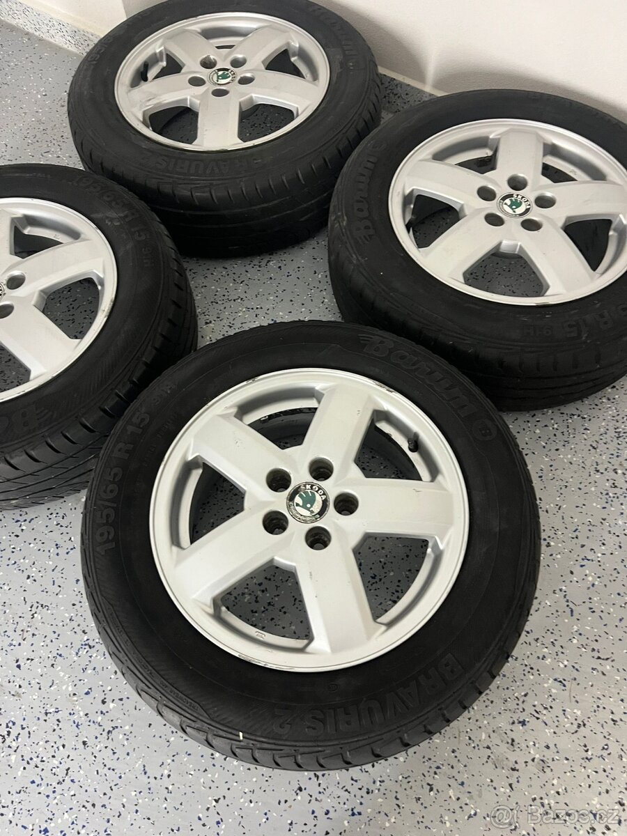 Alu Kola Škoda 5x100 R15 - 3