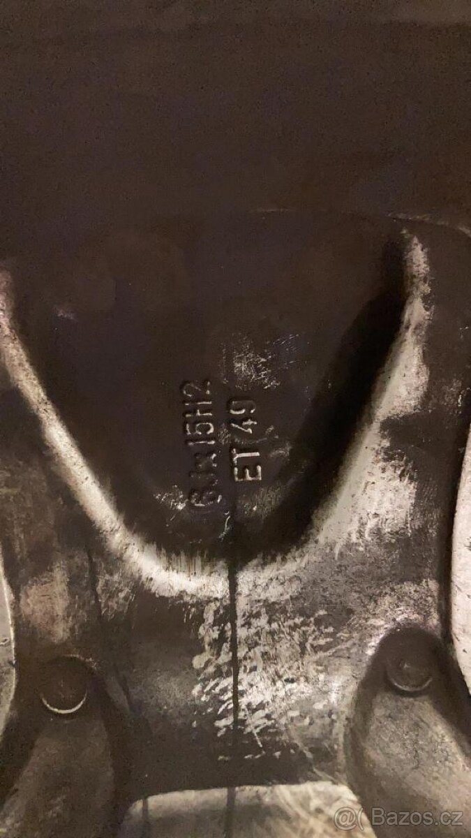 alu kola Irmscher r15 letni pneu 185/65/15 - 3