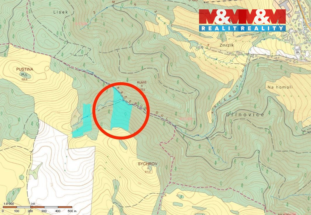 Prodej lesa, 29330 m², Horní Studénky - 3