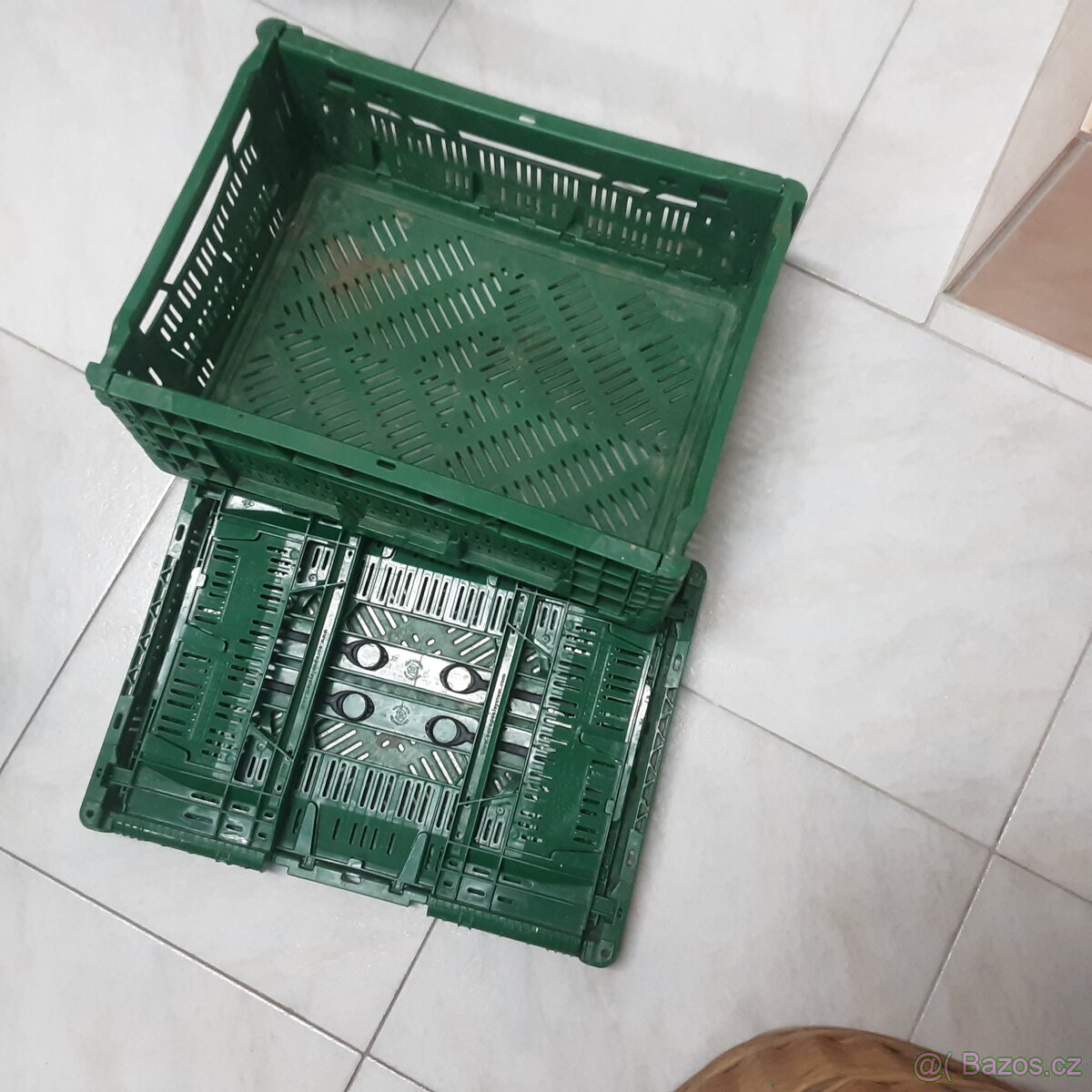 Nákupní Kose, skládací prepravky na ovoce zeleninu - 3