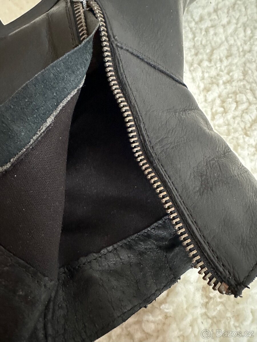 Kozačky kůže Poelman 38 - 3