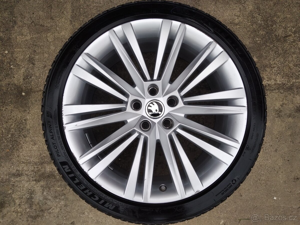 Prodám orig. alu zimní sadu 19" Škoda Superb III - 3