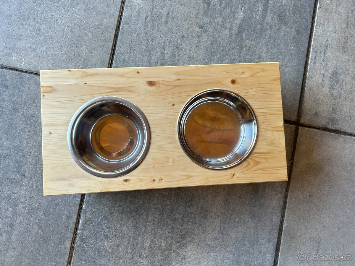 Stojan na misky + misky - 3