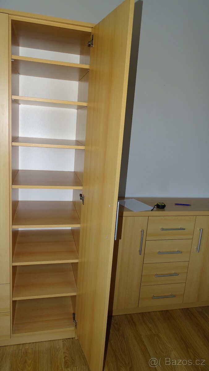 Šatní skříň 180x202x55 cm - 3