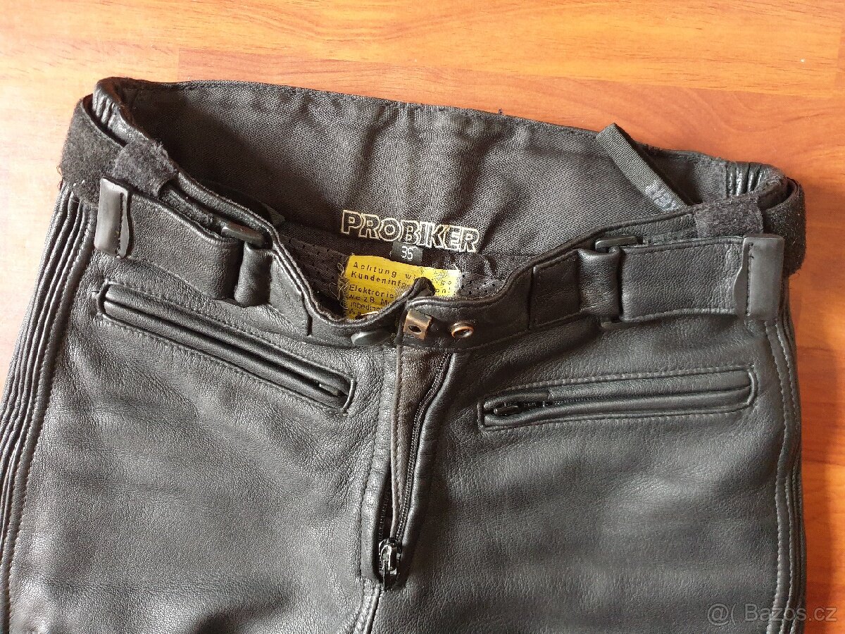 Dámské kožené kalhoty Probiker - 3