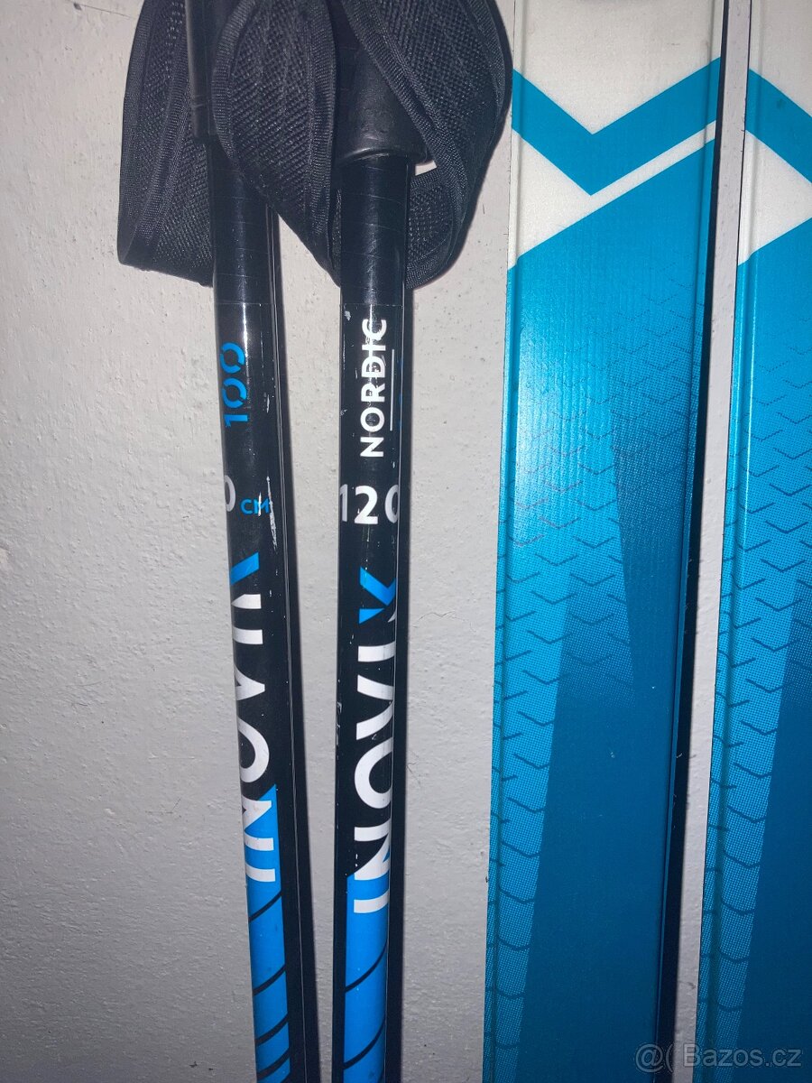 Lyžařský set bězky+ hůlky - 3