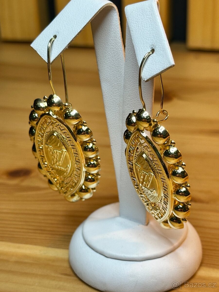 Zlaté náušnice 8,14g - 3