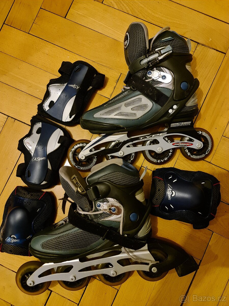 Zánovní kolečkové brusle Evo-active - 3