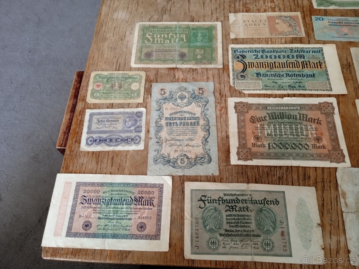 Staré bankovky - 3