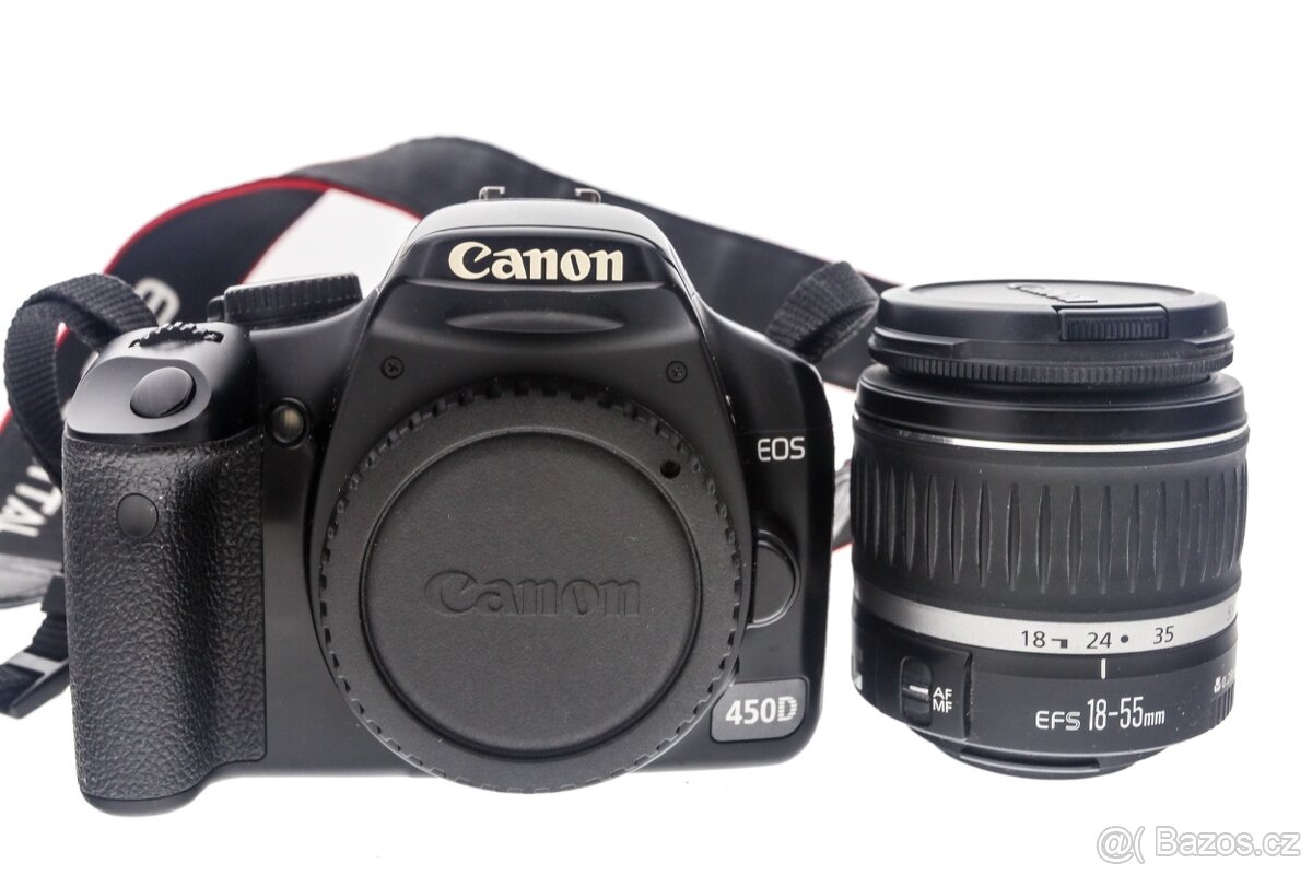 Zrcadlovka Canon 450D +18-55mm - 3
