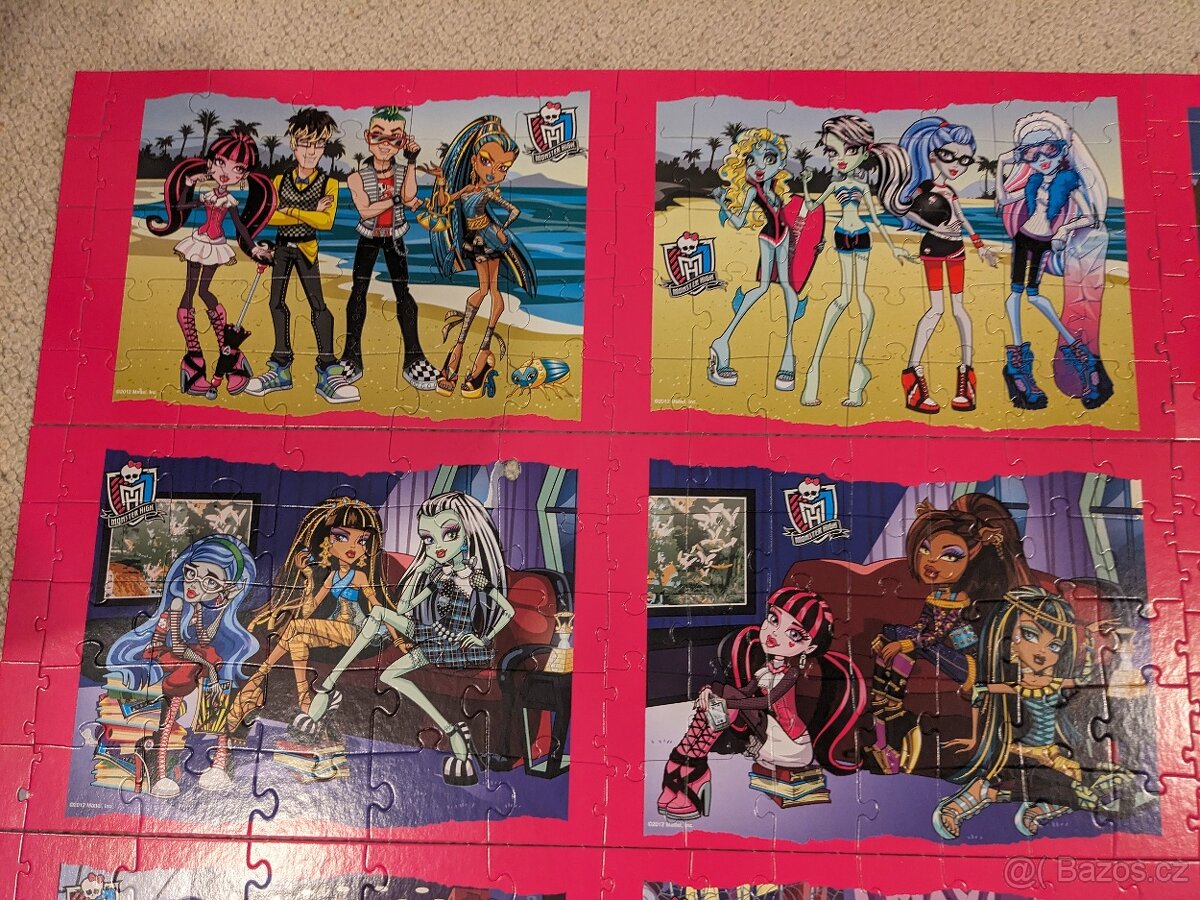 Puzzle Monster High - 348 kousků - 3