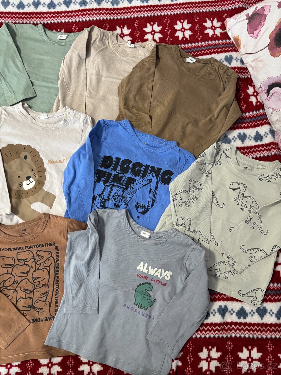 Set 13x triček vel. 92 - 3