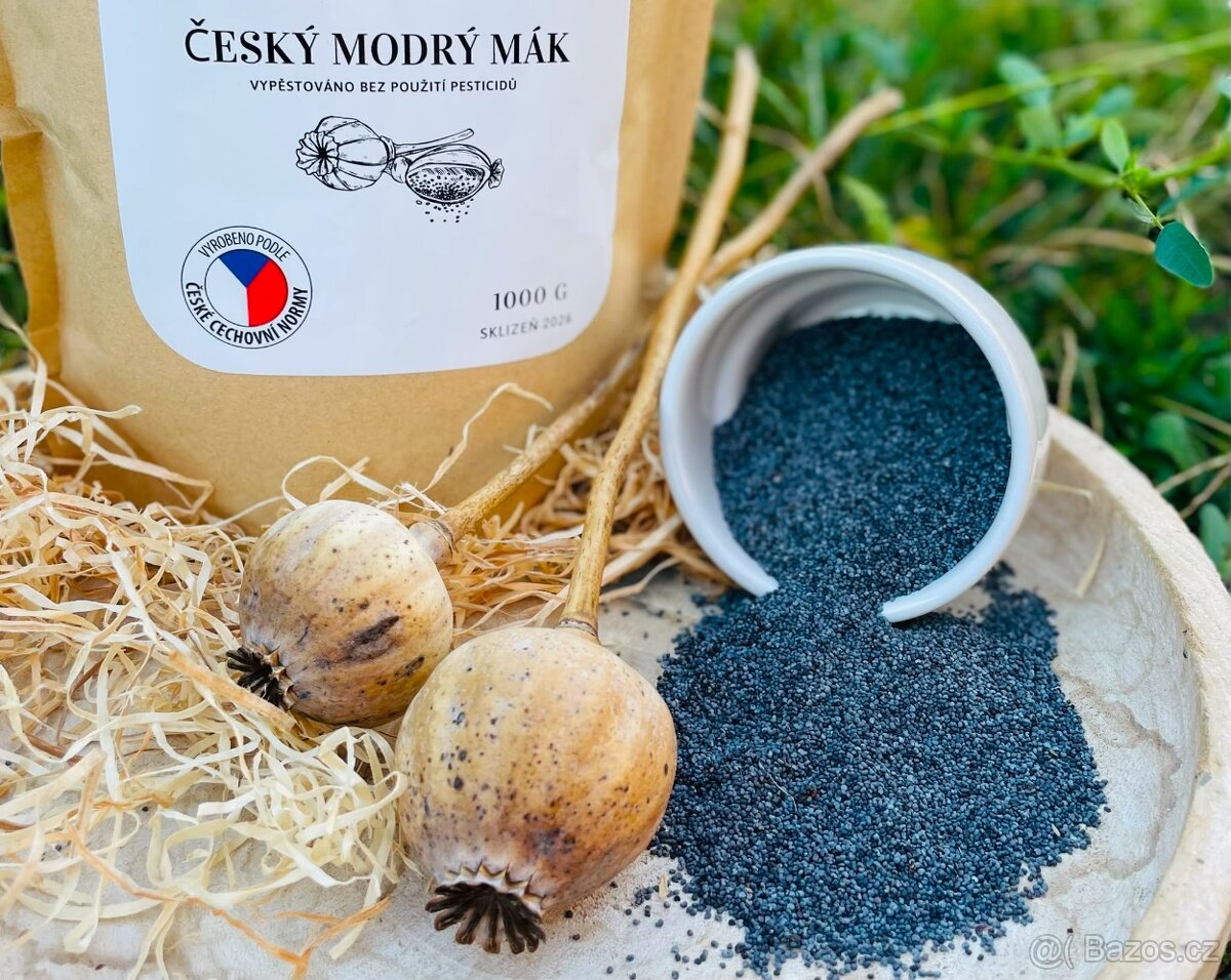 Český modrý ekologický mák - 3