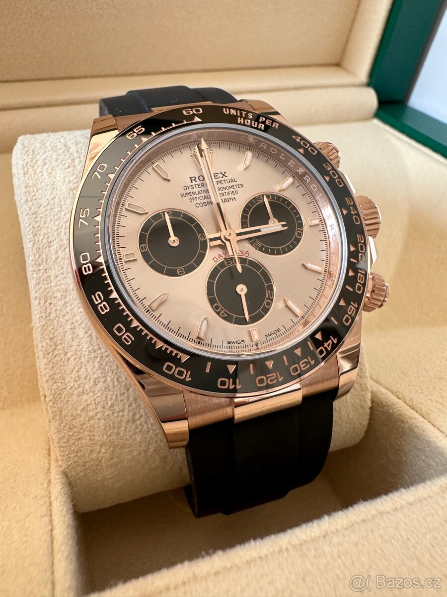 Rolex Daytona Everose gold, Oysterflex - 3