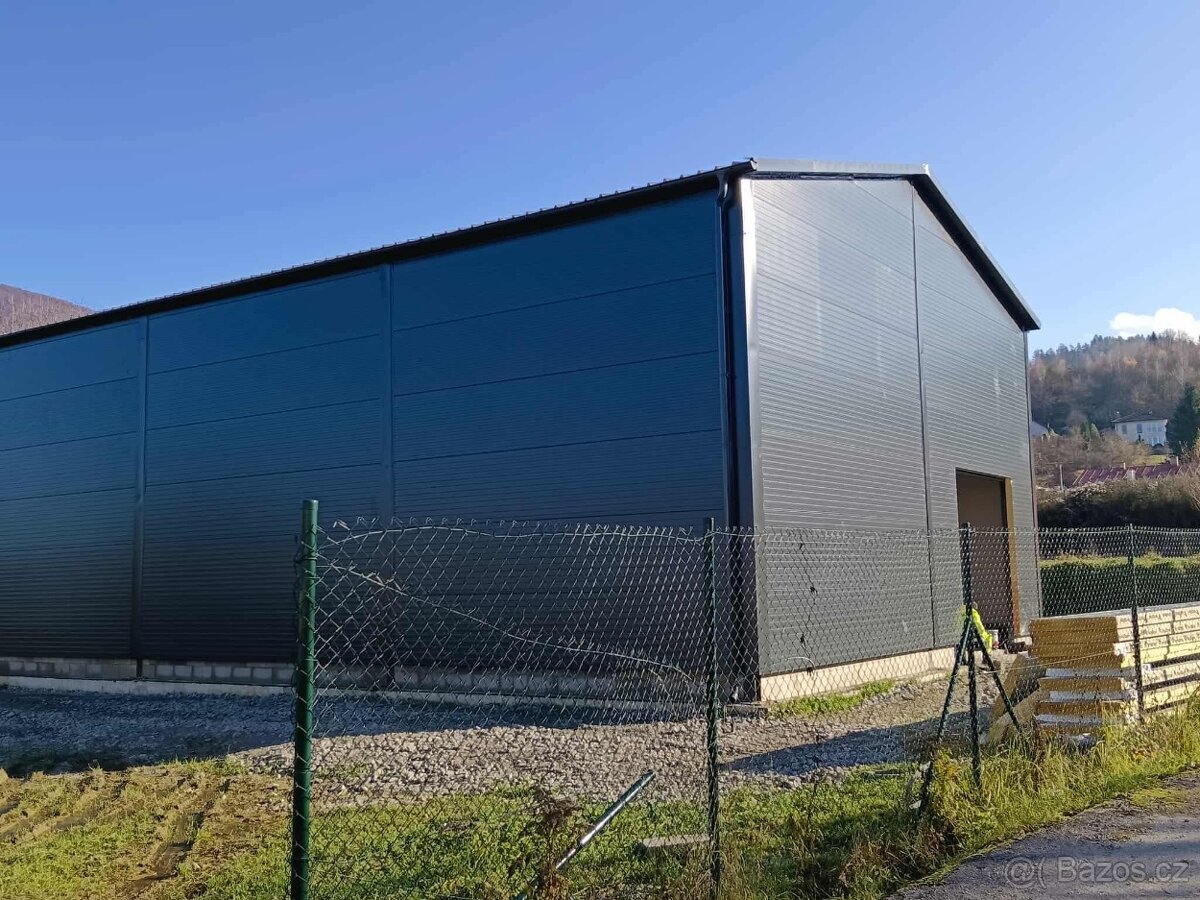Konstrukce haly 12x24x5m - 3