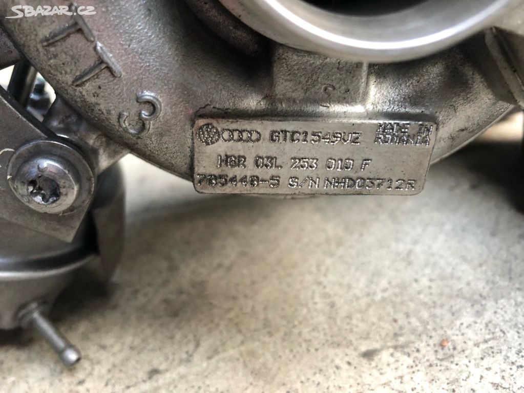 Škoda Superb 2 TDi 125 kw Turbo 03L 253 010 F - 3