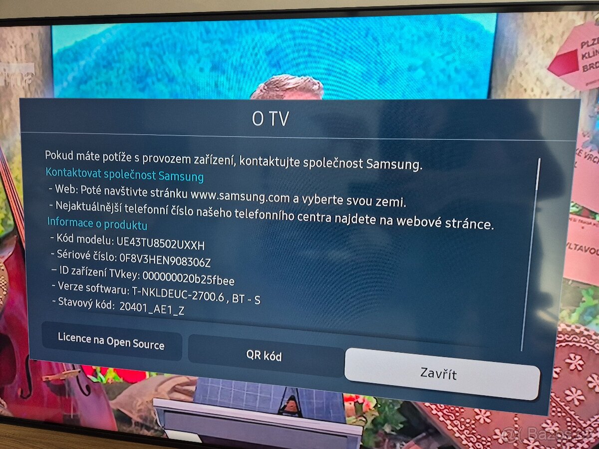 43" TV Samsung, 4K UHD, Smart TV, UE43TU8502, rok 2020 - 3